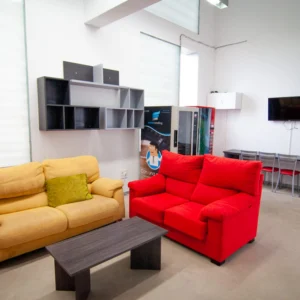 Interior de las instalaciones del Albergue Vía de la Plata